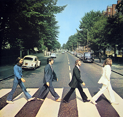 THE BEATLES - Abbey Road (Canadian Release) album front cover vinyl record